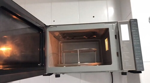 Imagem de teste do microondas Brastemp BMG45