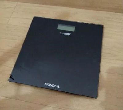 Foto de teste da balança digital Mondial BL-05